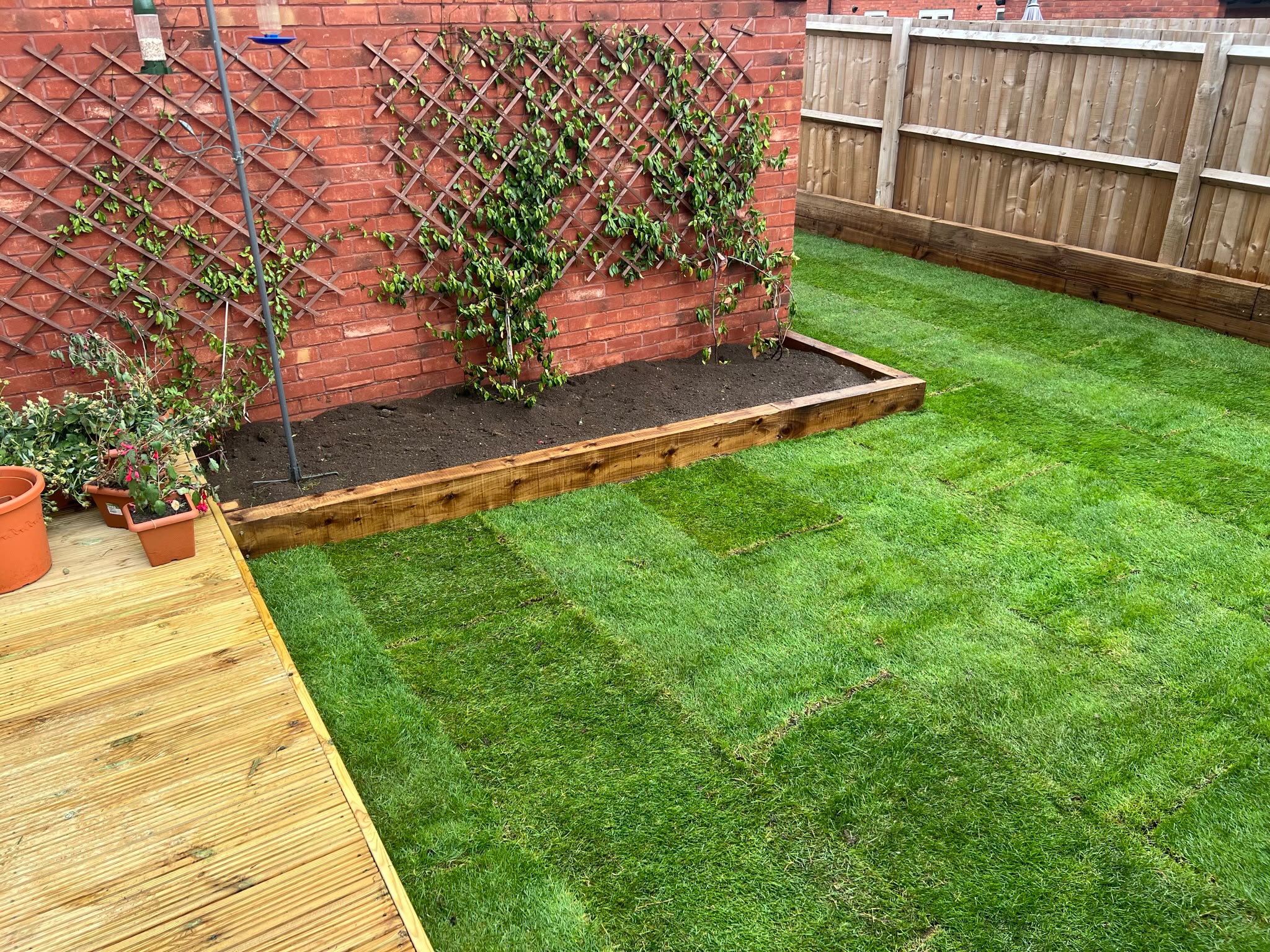 RT Landscaping completed project